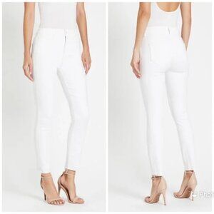 Mother Denim High Waisted Looker Ankle Fray Fairest of Them All Size 25 NWT